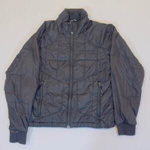 Columbia Women’s M Vintage Black Puffer Jacket Insulated Winter Coat Lightweight